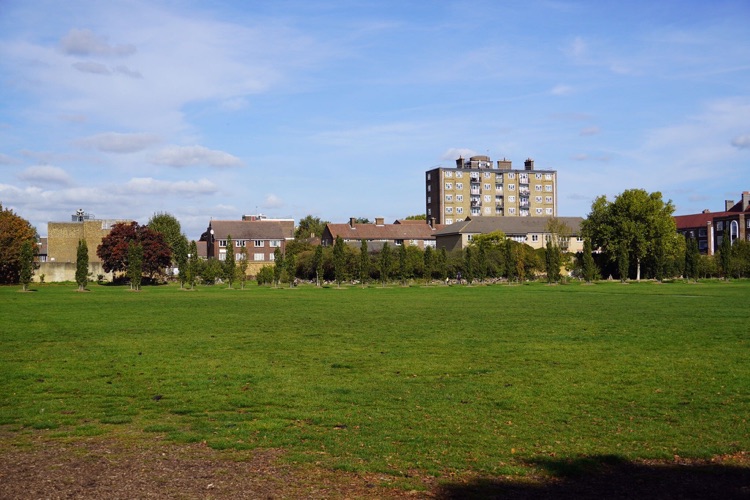 A photo of Haggerston Park