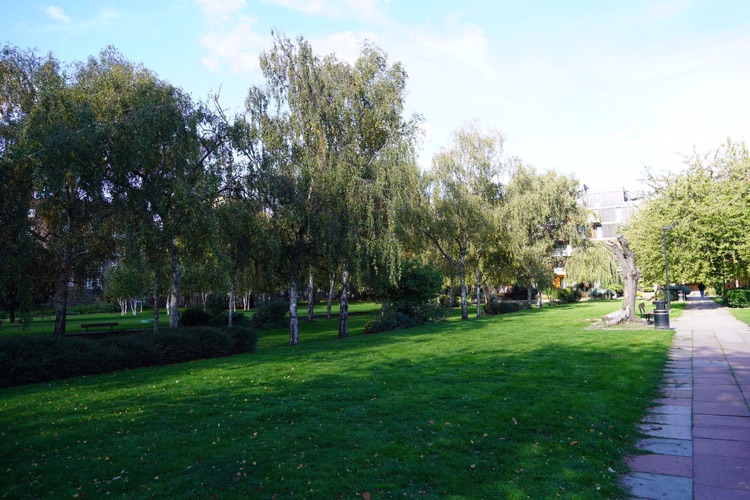 A photo of Haggerston Park