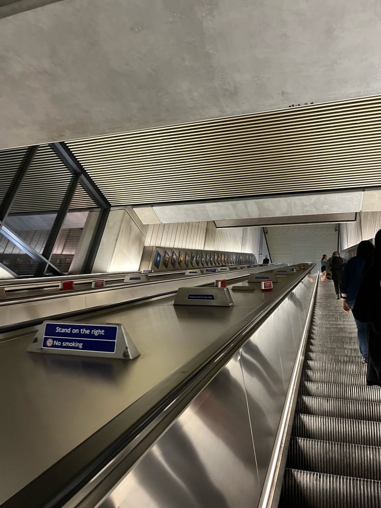 A photo of Nine Elms Station