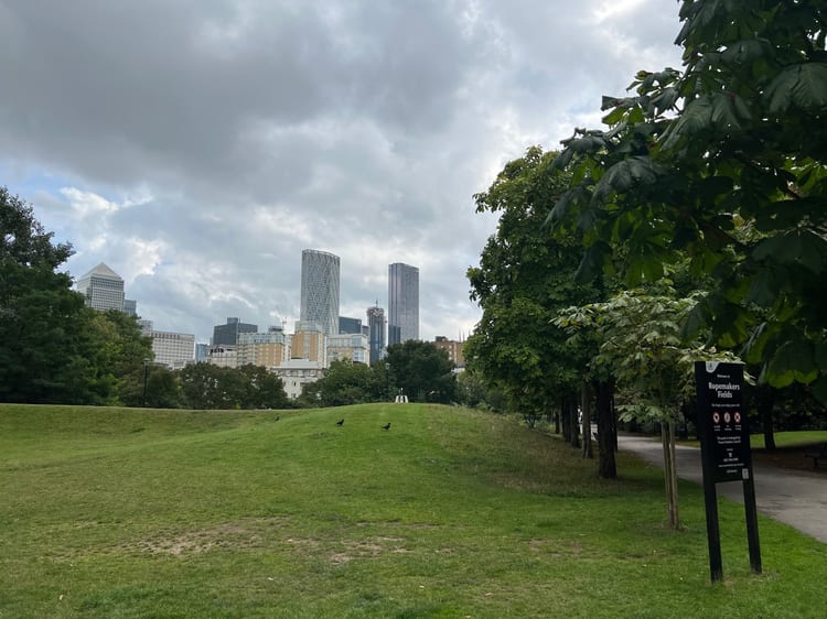 A photo of Ropemakers Fields