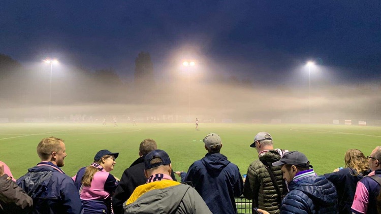 A photo of Champion Hill Stadium