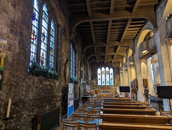 A photo of All Hallows by the Tower