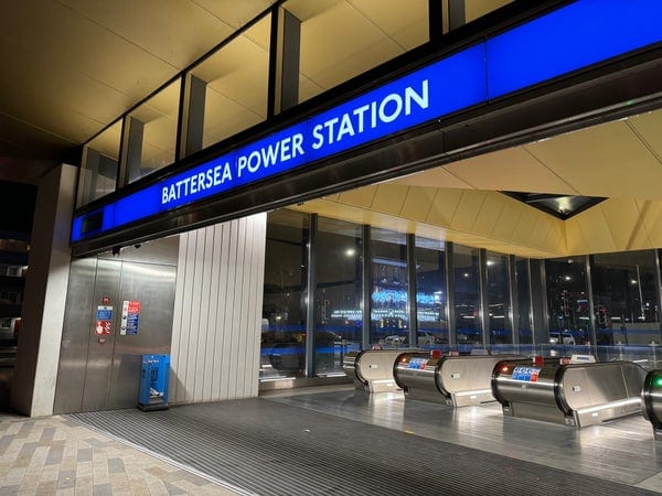 A photo of Battersea Power Station