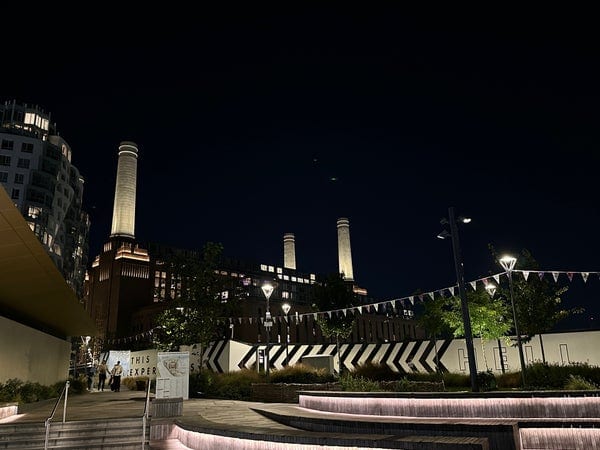 A photo of Battersea Power Station