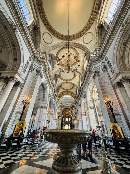 A photo of St Paul's Cathedral