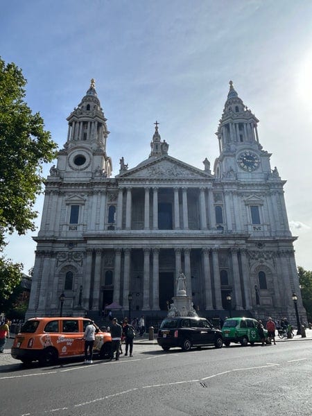 A photo of St Paul's Cathedral