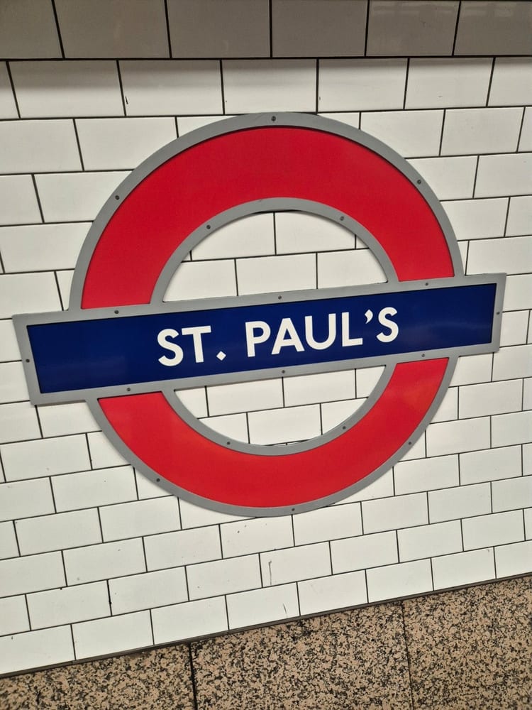 A photo of St. Paul's Station