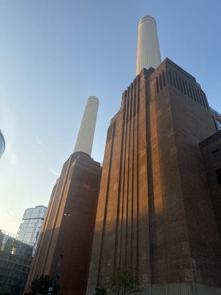 A photo of Battersea Power Station
