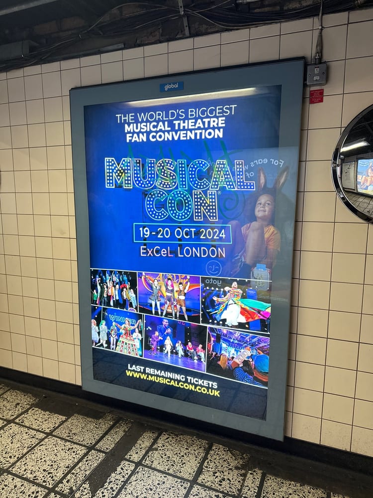 A photo of Vauxhall Station
