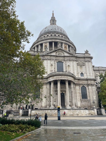 A photo of St Paul's Cathedral