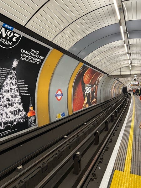 A photo of Southwark Station