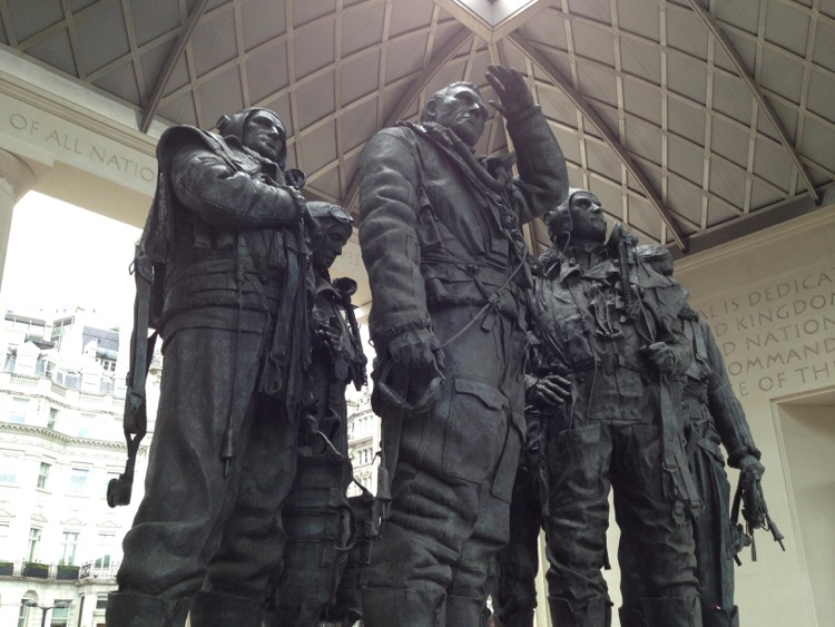 A photo of Bomber Command Memorial