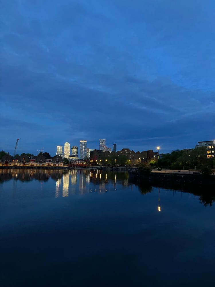 A photo of Shadwell Basin
