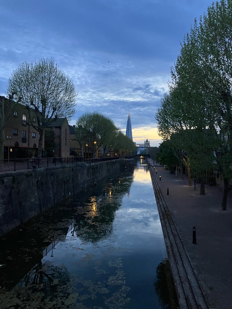 A photo of Shadwell Basin
