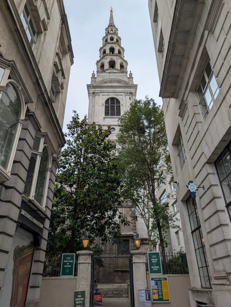 A photo of St Bride's Church