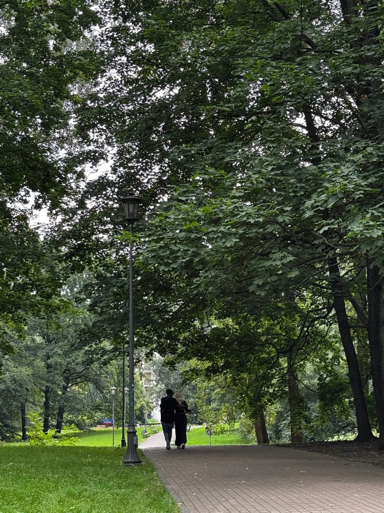 A photo of Park na Książęcem