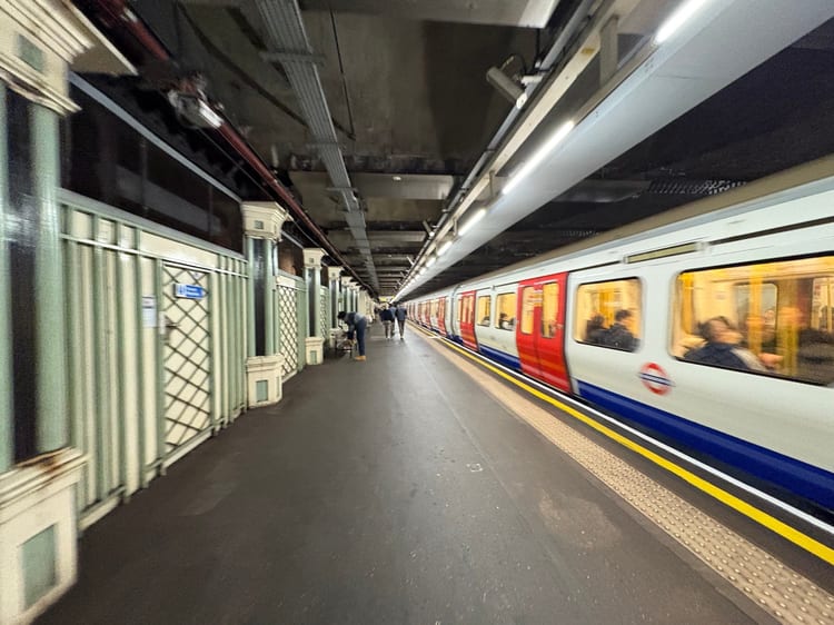 A photo of Stepney Green Station