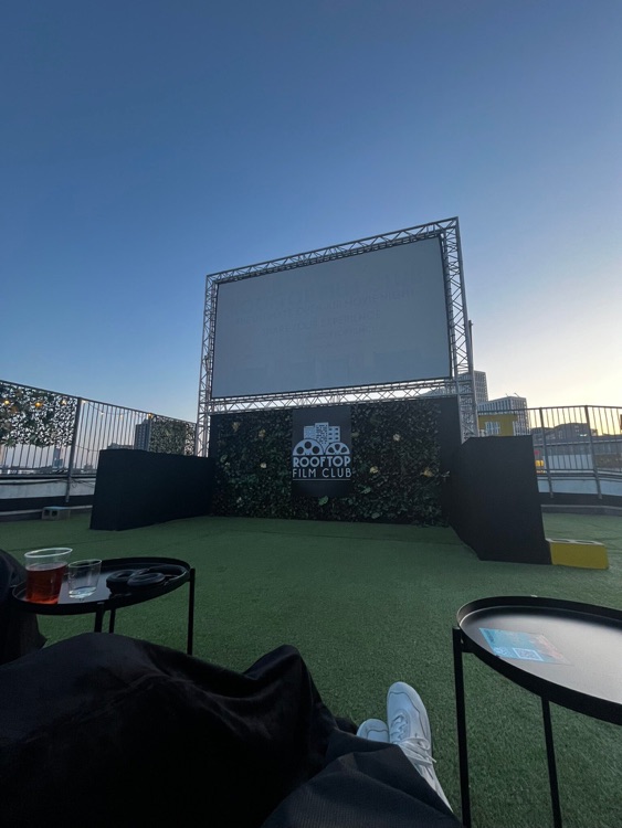 A photo of Bussey Building - Rooftop Cinema Club