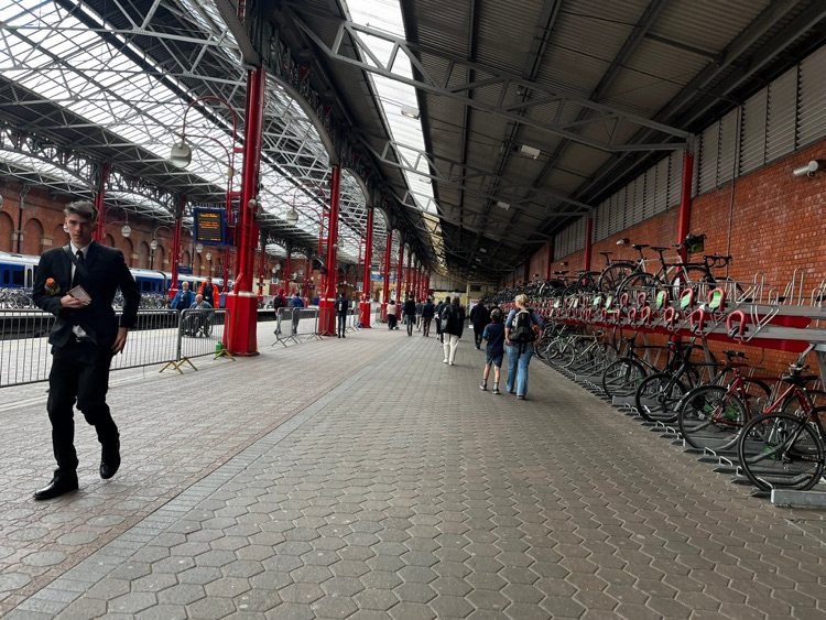 A photo of Marylebone Station