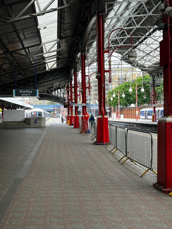 A photo of Marylebone Station