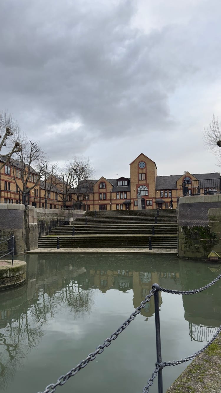 A photo of Shadwell Basin