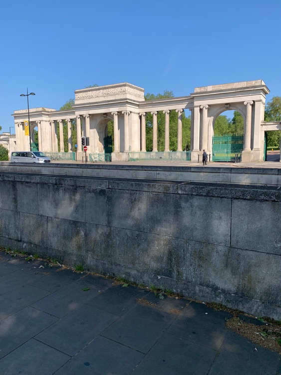 A photo of Hyde Park Corner Station