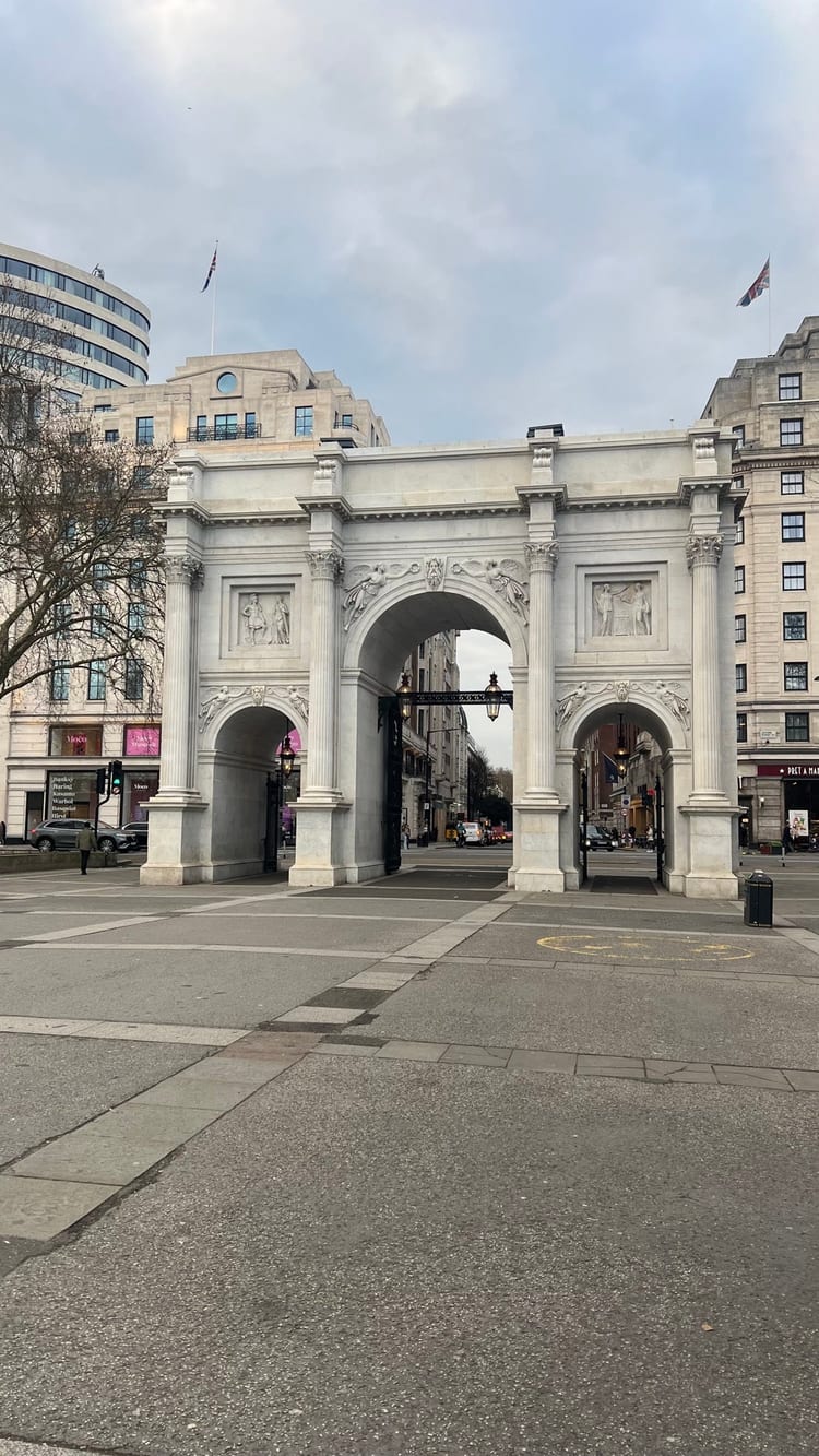 A photo of Marble Arch Square