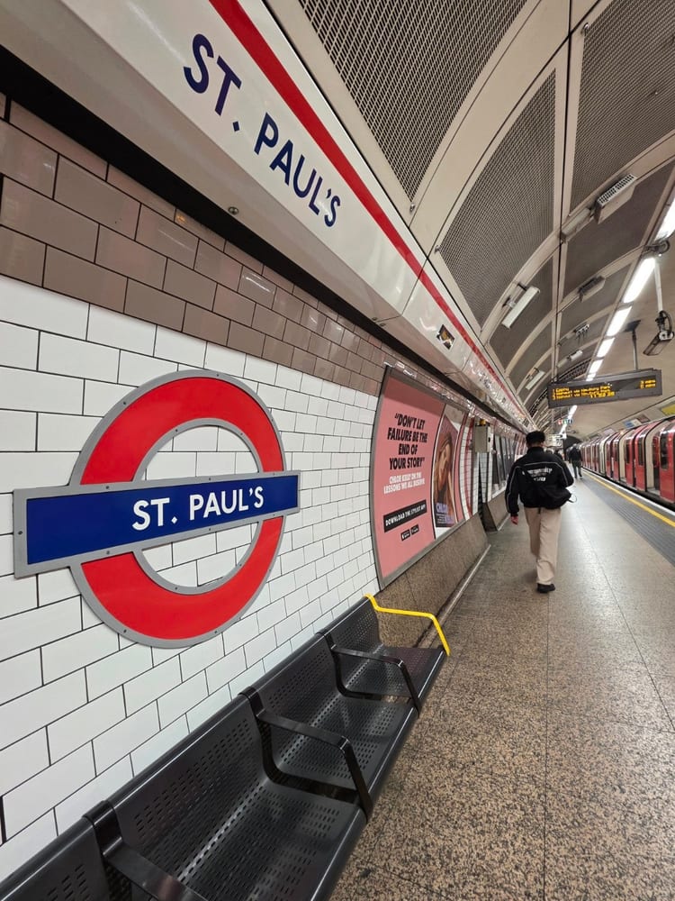A photo of St. Paul's Station