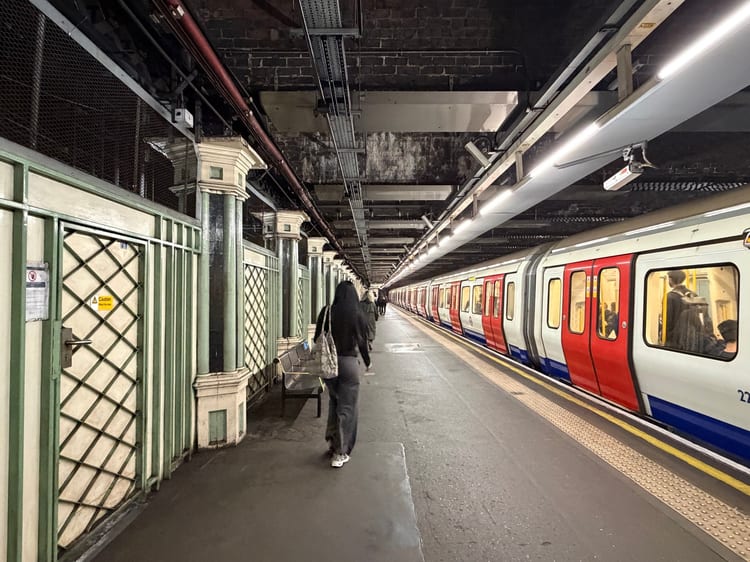 A photo of Stepney Green Station