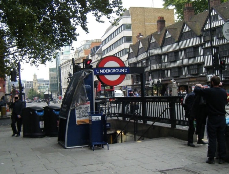 Street level entrance