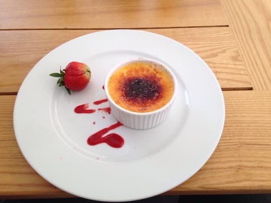 Creme brulee or is it caramel? I never learn