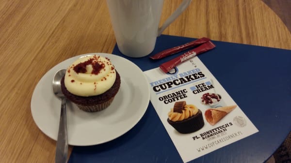 Słynny Red Velvet cupcake
