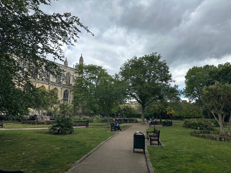 A photo of St Luke's Gardens