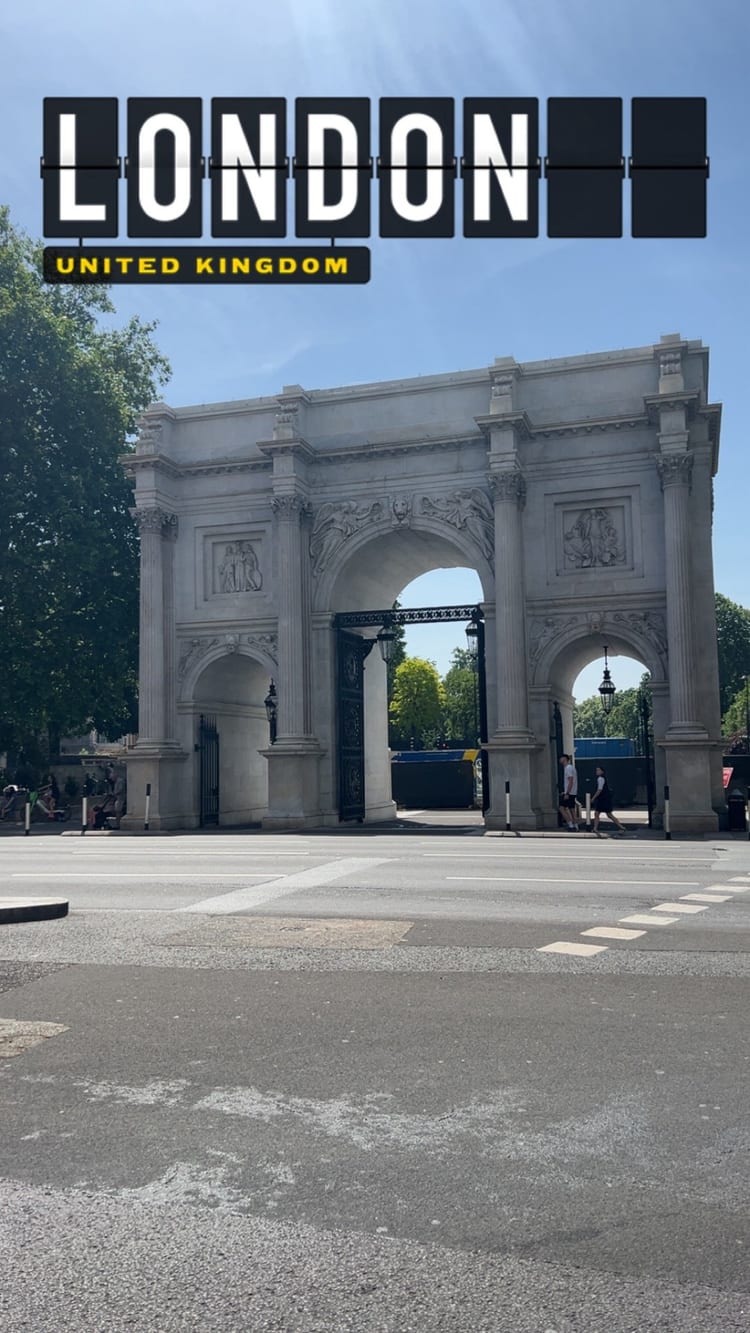 A photo of Marble Arch Square