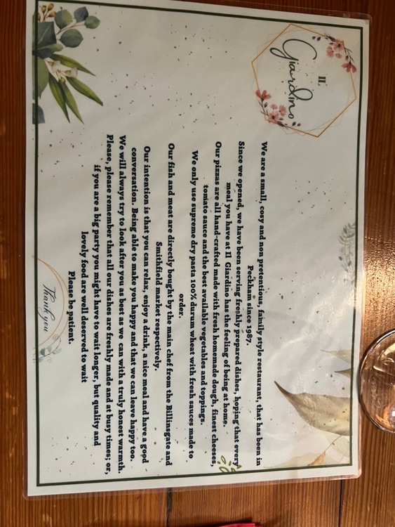 A photo of Il Giardino