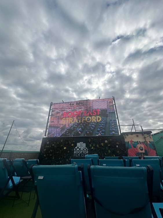 A photo of Bussey Building - Rooftop Cinema Club