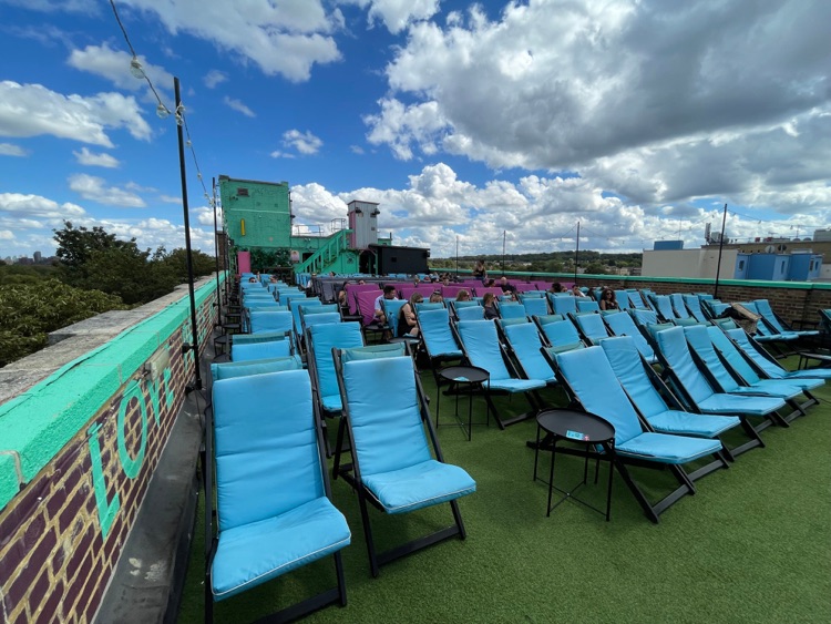 A photo of Bussey Building - Rooftop Cinema Club