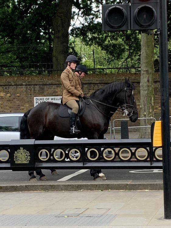 A photo of Hyde Park Corner Station