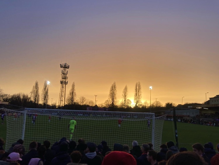 A photo of Champion Hill Stadium
