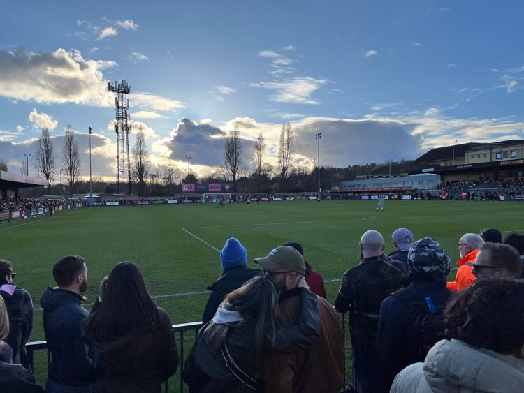 A photo of Champion Hill Stadium