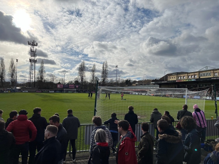 A photo of Champion Hill Stadium