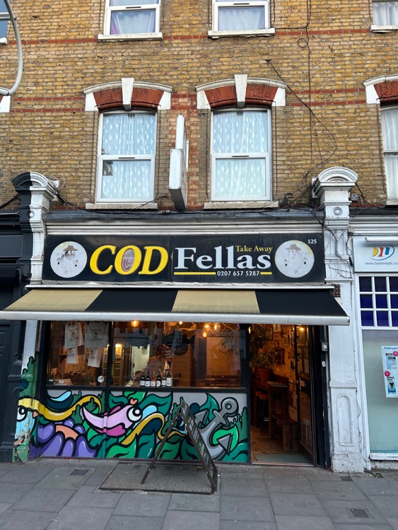 A photo of Codfellas Fish & Chips