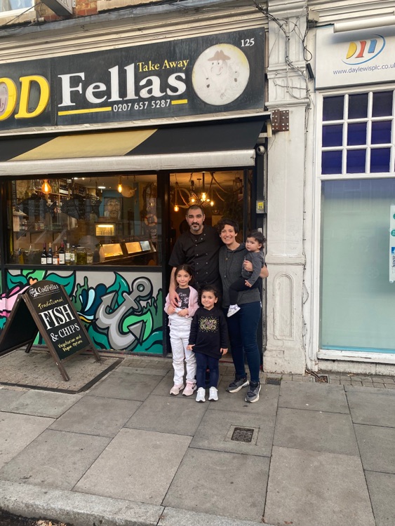 A photo of Codfellas Fish & Chips
