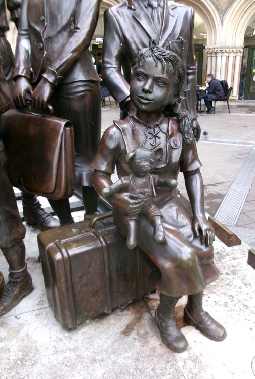 A photo of Kindertransport-The Arrival Memorial