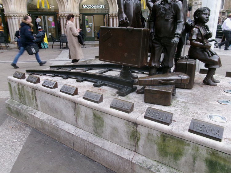 A photo of Kindertransport-The Arrival Memorial
