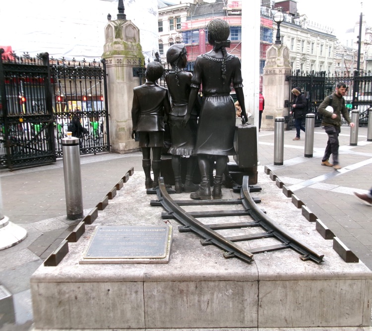 A photo of Kindertransport-The Arrival Memorial