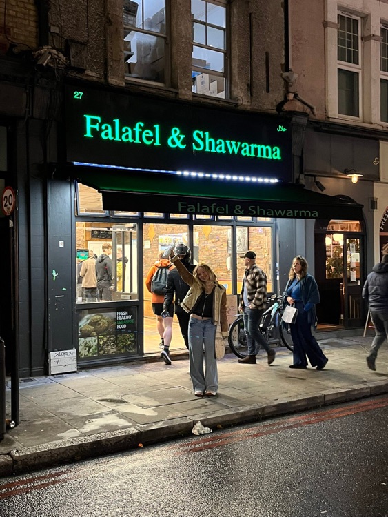 A photo of Falafel & Shawarma