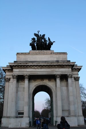 A photo of Hyde Park Corner Station