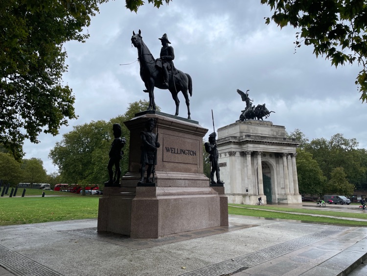 A photo of Hyde Park Corner Station