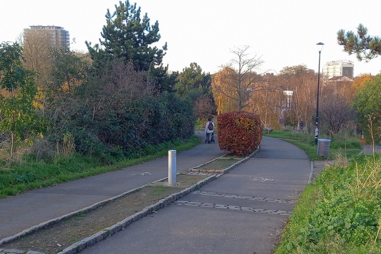 A photo of Mile End Park
